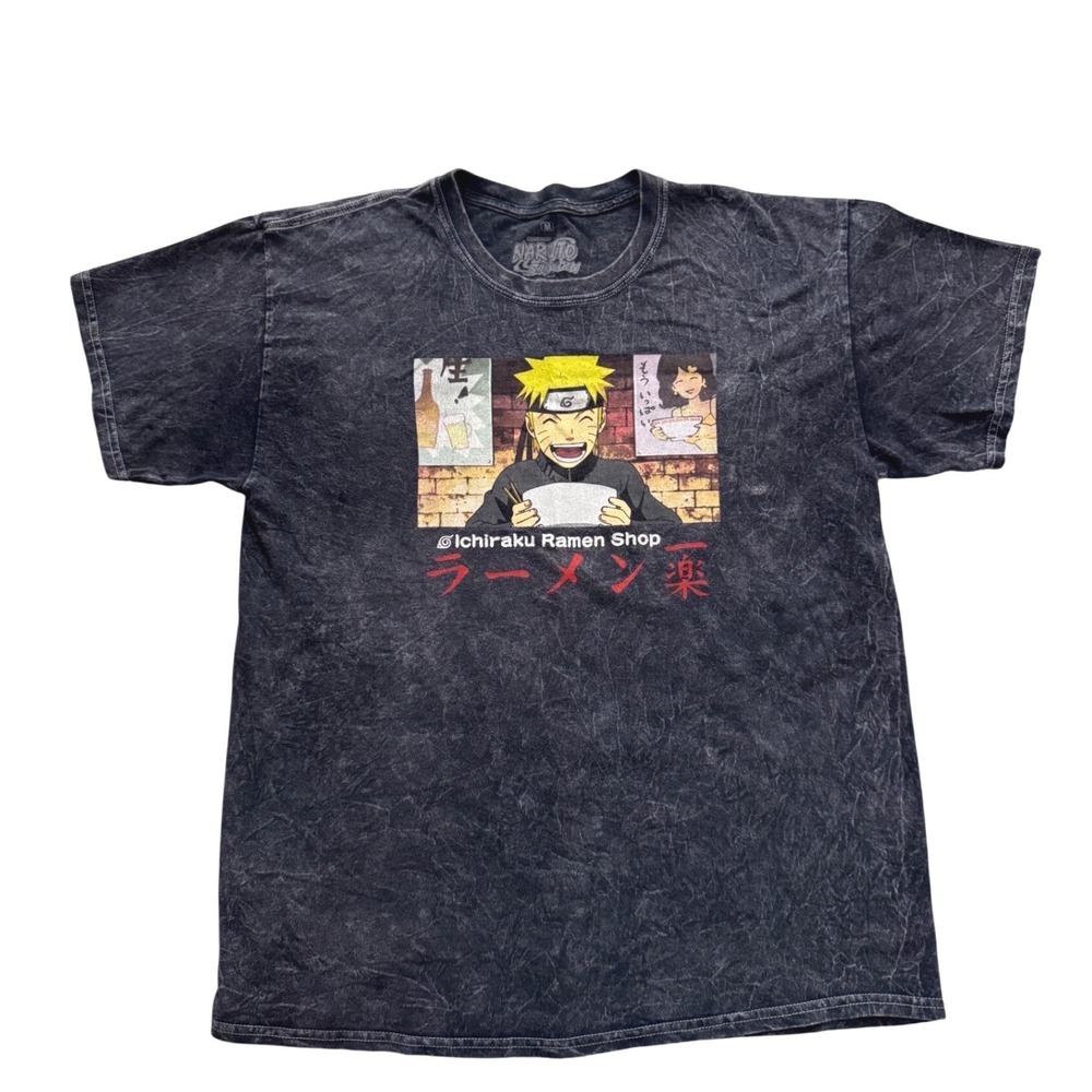 Naruto Shippuden Ichiraku‎ Ramen Shop Acid Wash Tee Medium